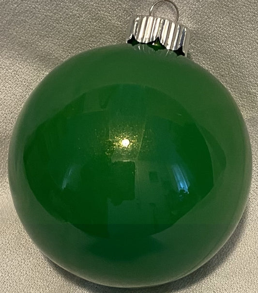 Colored Christmas Ornaments