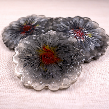 Petal Resin Coasters