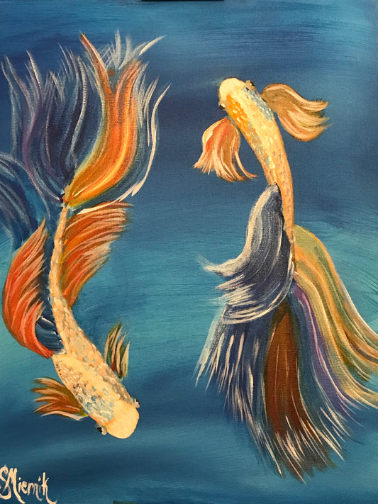 Fiery Betta Fish