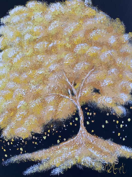 Golden Ginkgo Tree