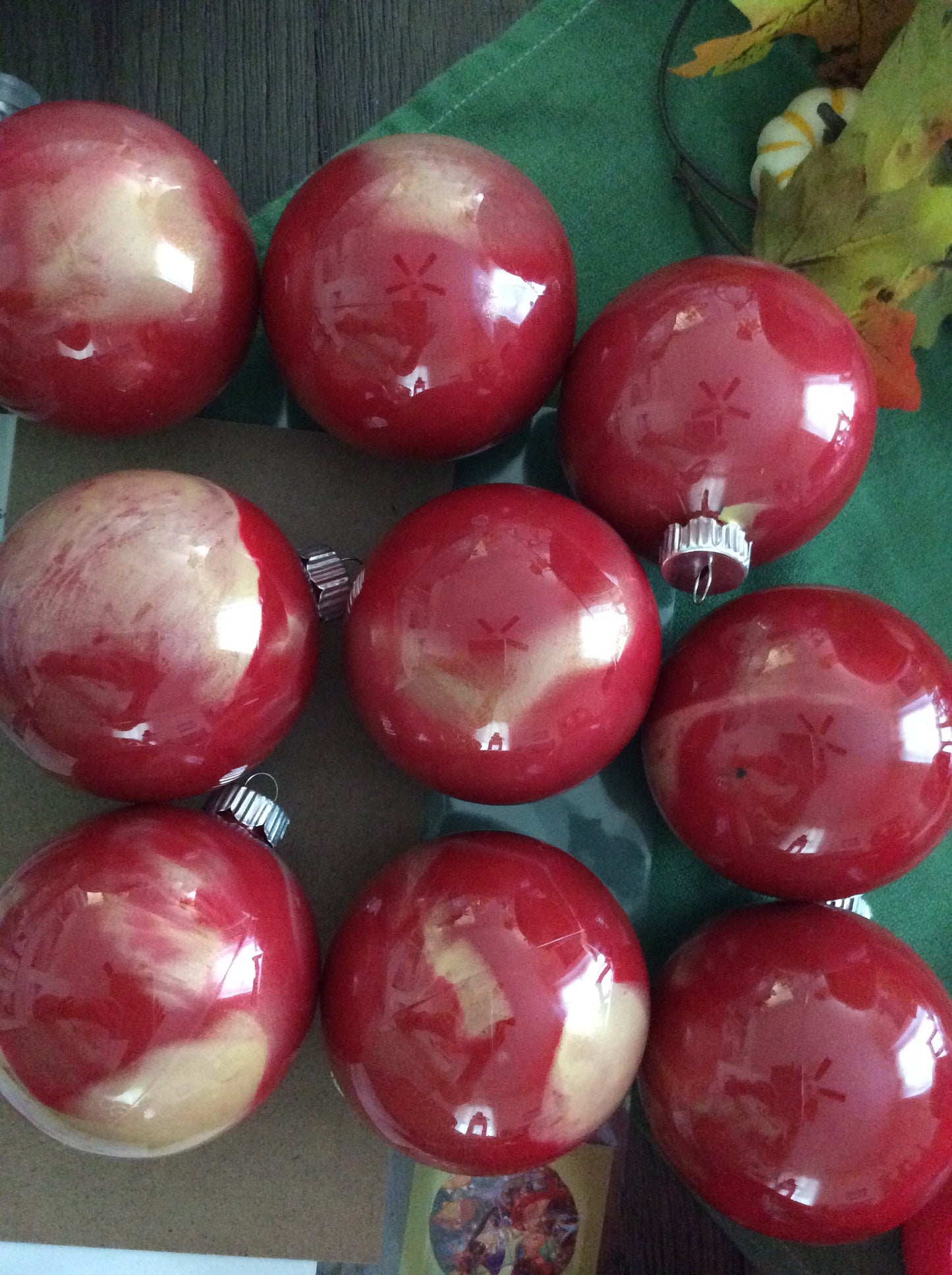 Swirl Christmas Ornaments