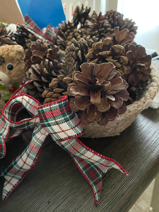 Cinnamon Pine Cone Bowls