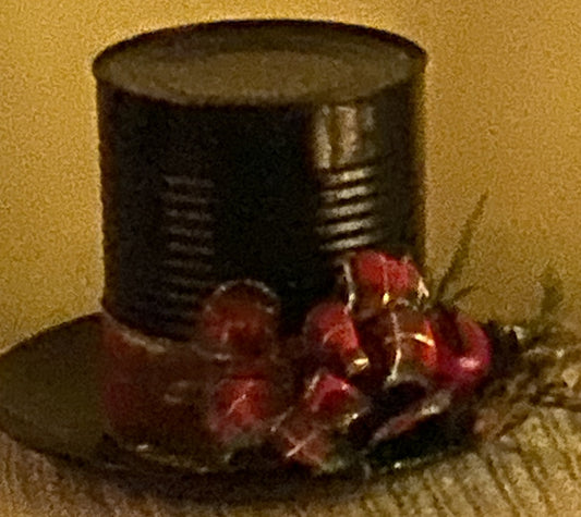 Snowman Top Hat Candy Dish