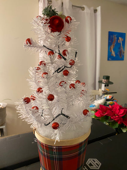 Mini Light Up Christmas Tree
