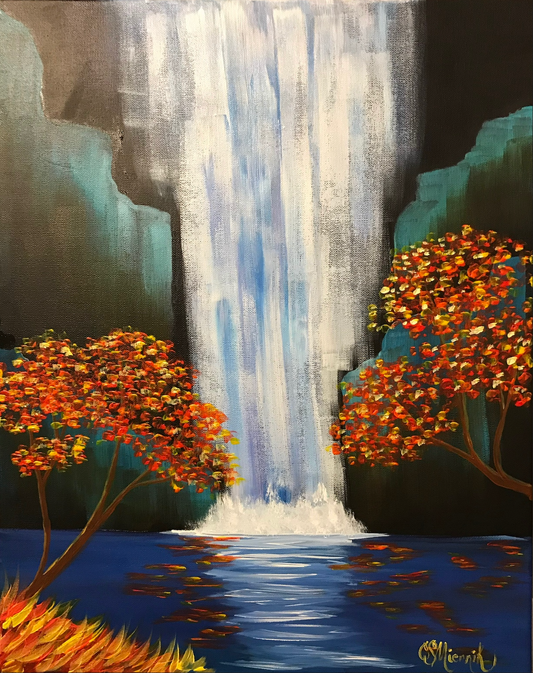 Autumn Aloha Waterfall