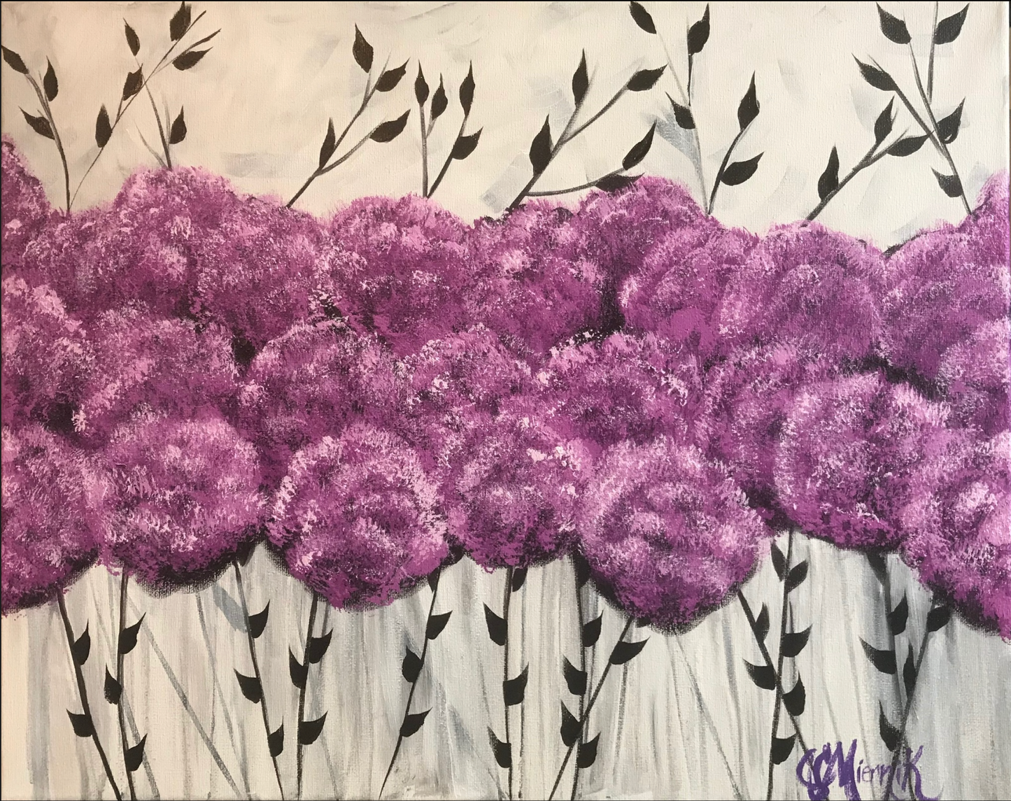 A Field of Purple Flowers