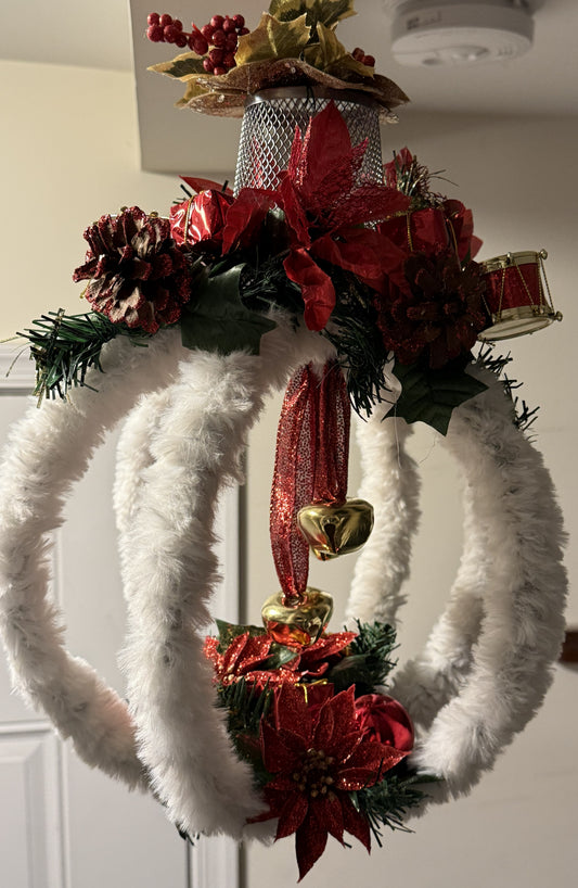 Christmas Hanging Plush Spheres