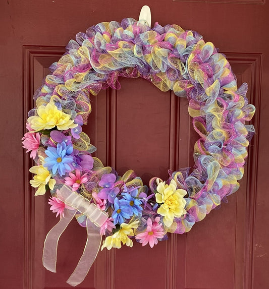 Spring Flowers Wreath