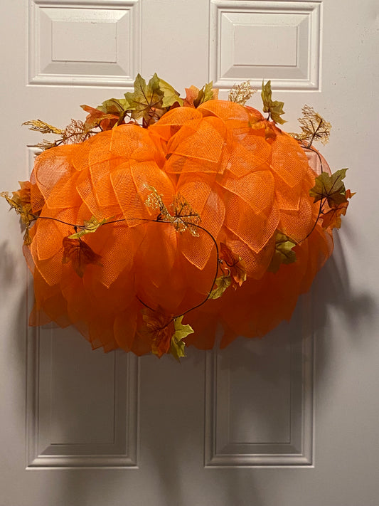 Pumpkin Wreath