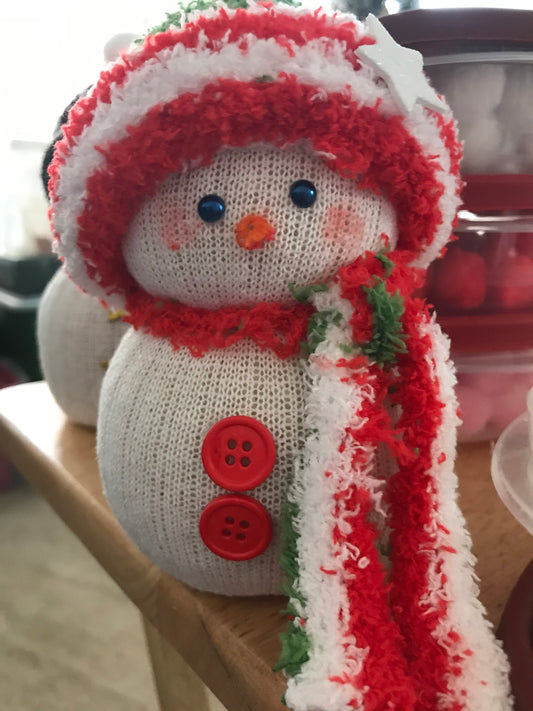 Plush Snowman