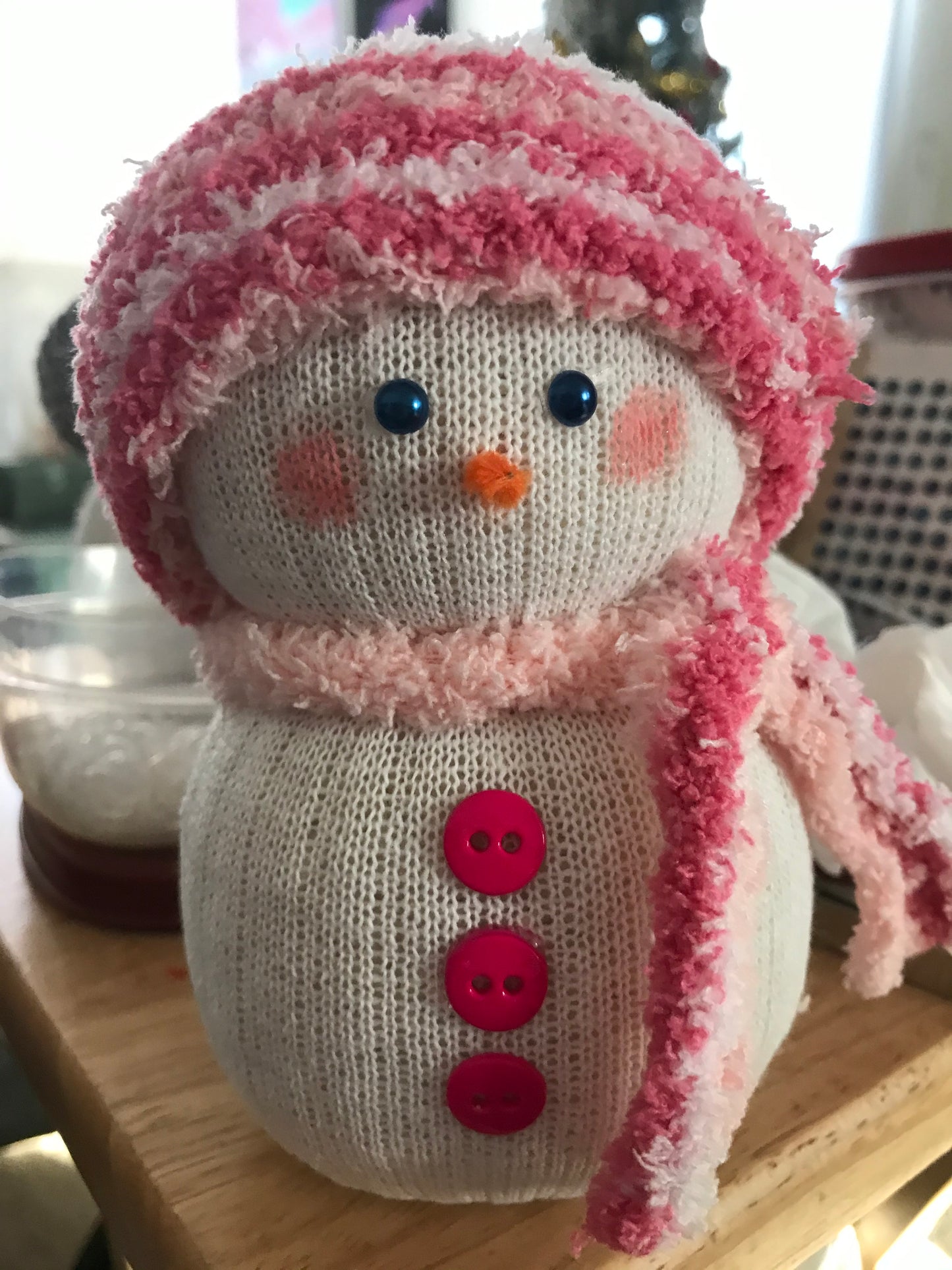 Plush Snowman