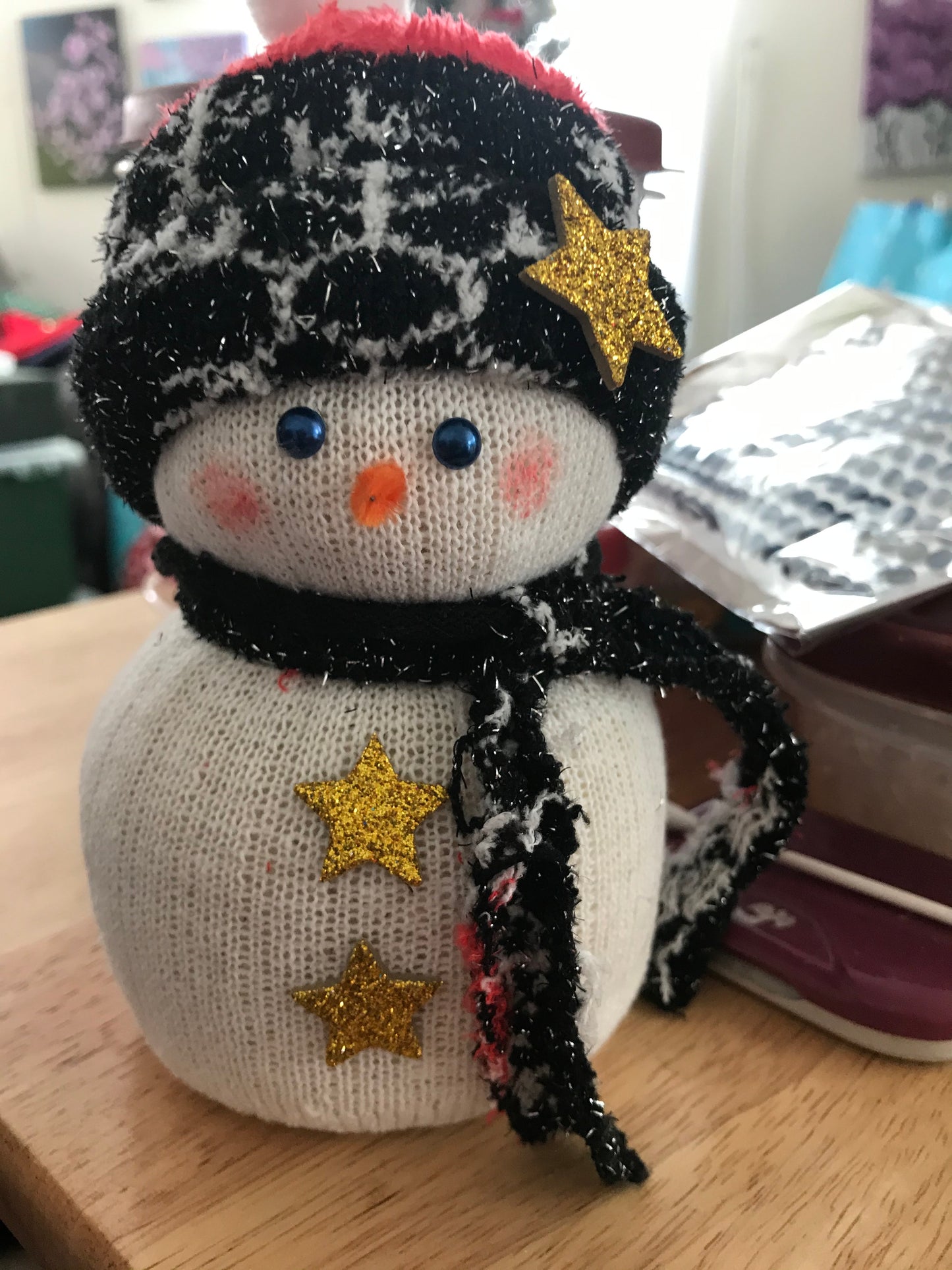 Plush Snowman
