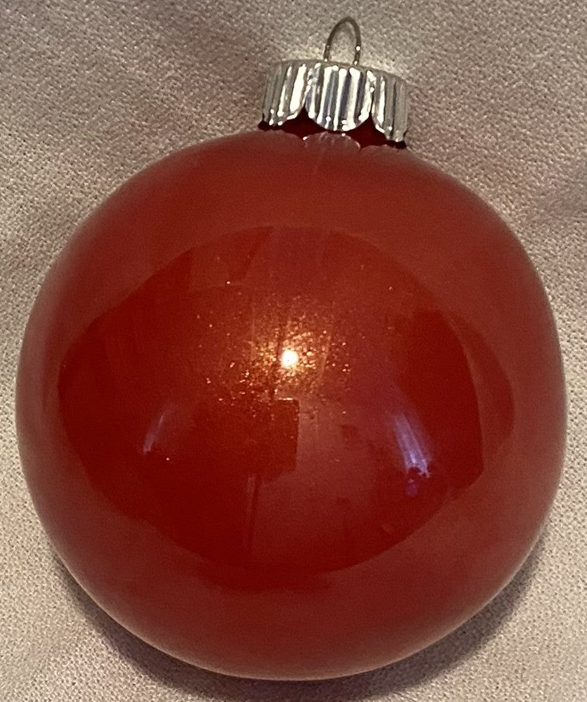 Colored Christmas Ornaments